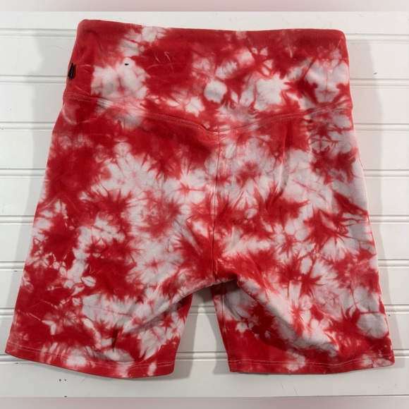 PINK Victoria's Secret Ohio State Buckeyes Biker Shorts Tie Dye Womens Size XS - Picture 12 of 14